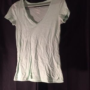 Mint green v-neck